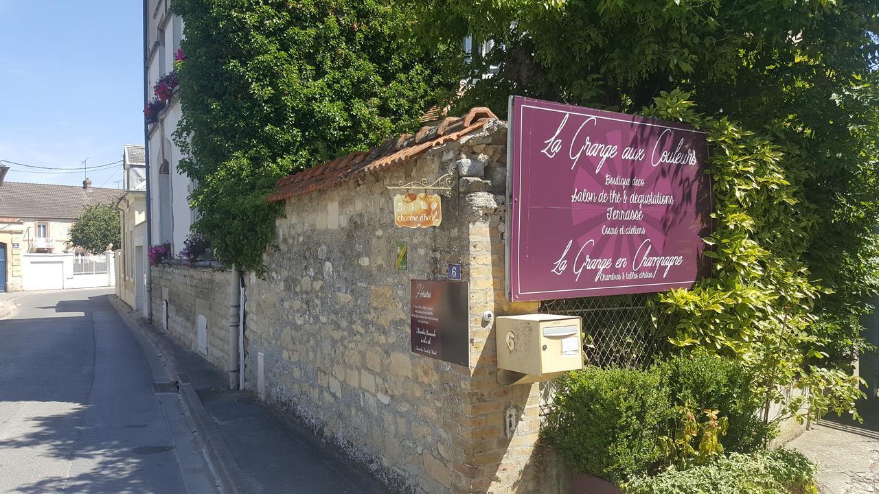 Bed and Breakfast La Grange en Champagne Hermonville Exterior foto